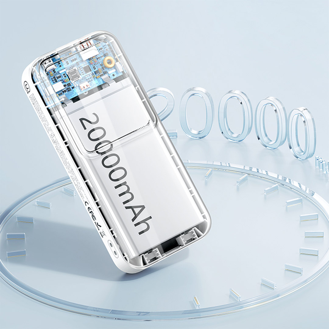 پاوربانک یوسمز CD212 ظرفیت 20000 میلی‌ آمپر ساعت تصویر هشتم