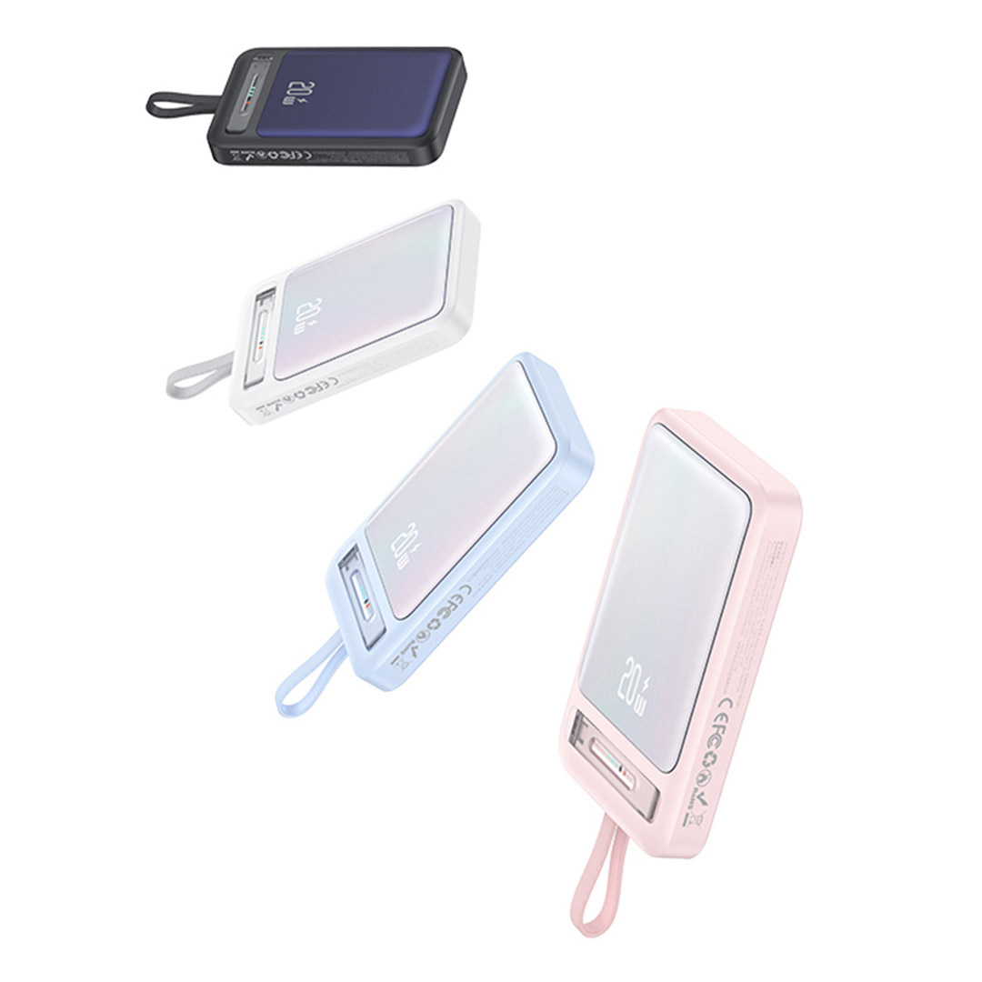 پاوربانک بی سیم یوسمز CD219 ظرفیت 10000 میلی‌ آمپر ساعت تصویر سوم