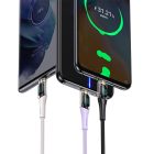 کابل USB Type-C به USB Type-C یوسمز Sj590 طول ۱٫۲ متر تصویر دوم