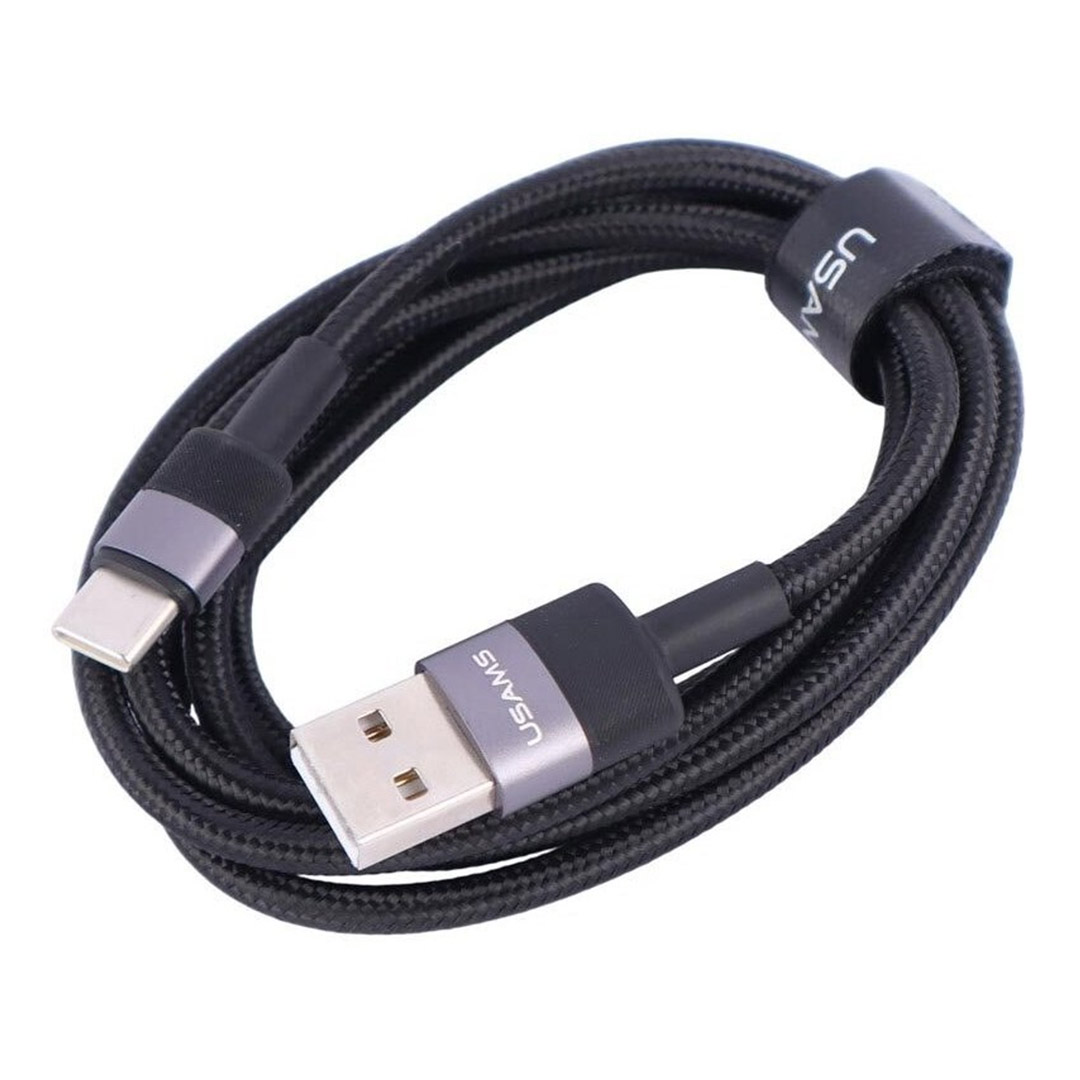 کابل USB Type-A به USB Type-C یوسمز SJ718 طول ۱٫۲ متر تصویر سوم