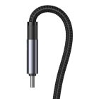 کابل USB Type-C و USB Type-A به microUSB، لایتنیگ و USB Type-C یوسمز sj737 طول ۱٫۲ متر تصویر چهارم