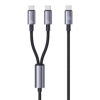 کابل USB Type-C به USB Type-C و USB Type-C یوسمز SJ740 طول ۱٫۲ متر