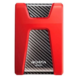هارد اکسترنال ای دیتا مدل HD650 ظرفیت دو ترابایت دارای رابط USB Type-A 3.2